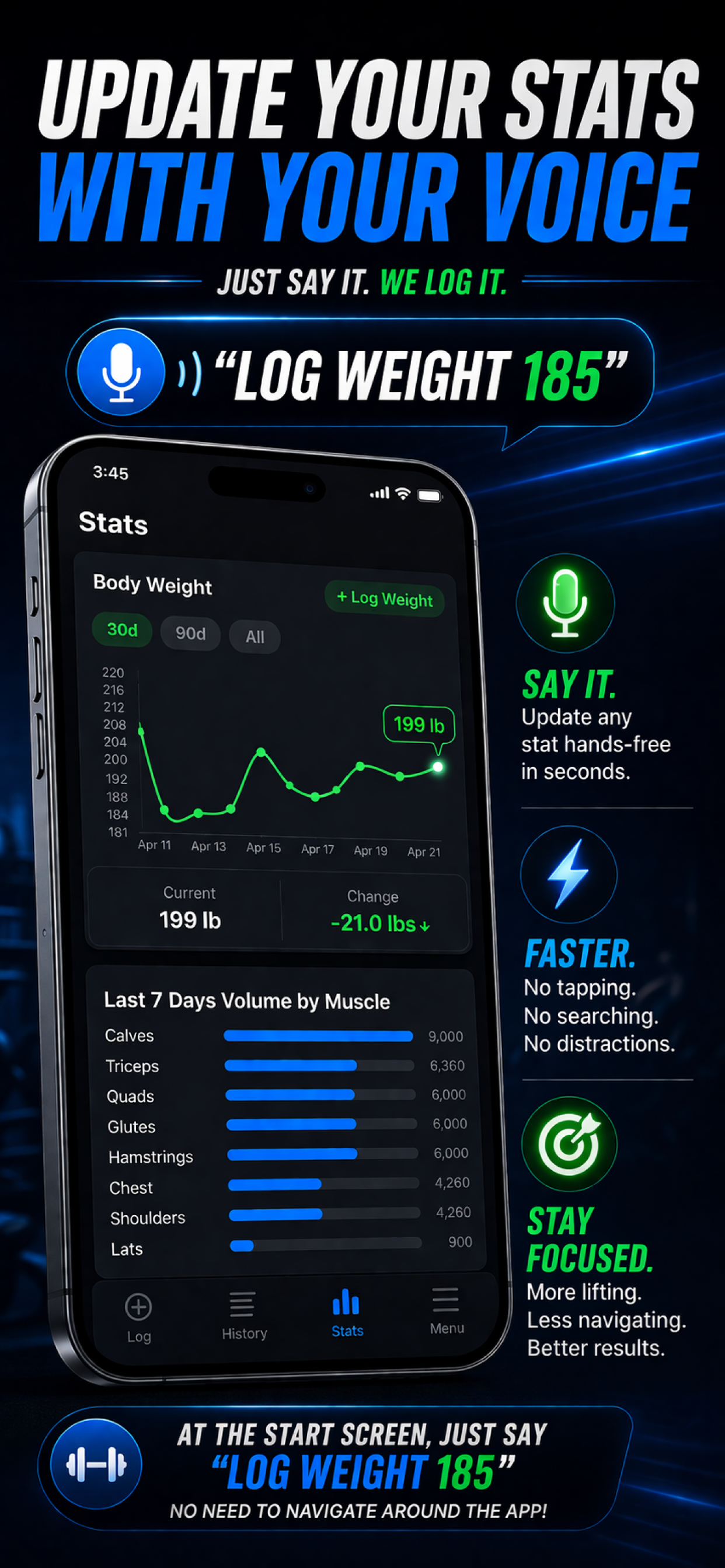 FitPilot - Stats and progress tracking